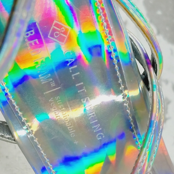 NEW Call It Spring Silver Summer Evening Stilettos Ankle Loop Party Sandals E931 - Picture 10 of 14